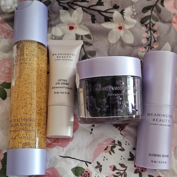 Meaningful Beauty Skincare Collection with Purple and White Accents - Picture 1 of 2